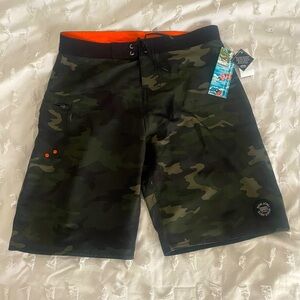 Ron Jon Camo Board shorts, Size 29